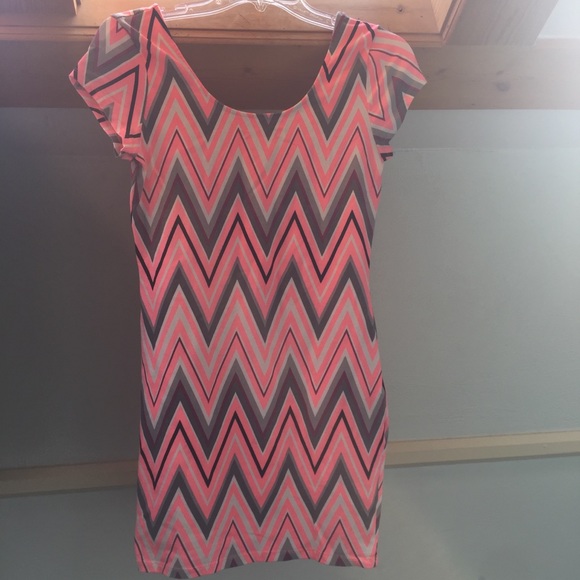 Pink Bodycon Dress - Picture 2 of 3